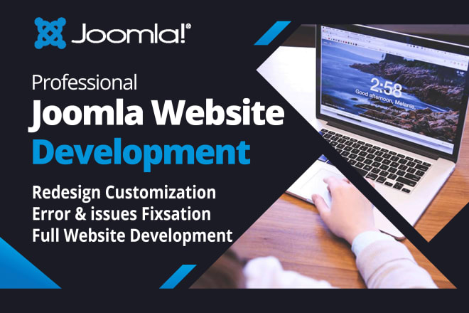 I will fix joomla issues errors problem or design redesign customize upgrade website
