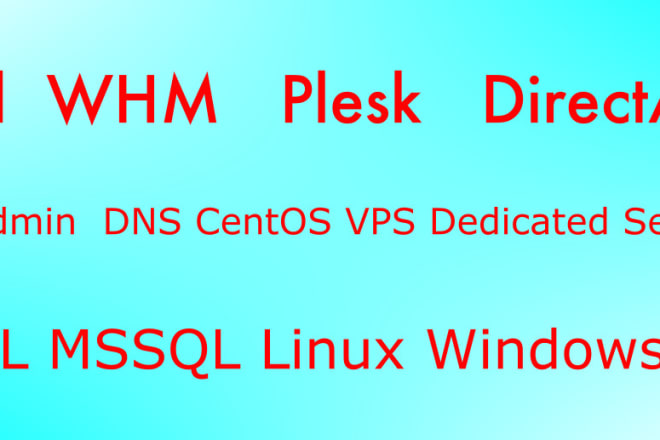 I will fix linux, cpanel,plesk,mysql,dns,PHP, vps, server issues