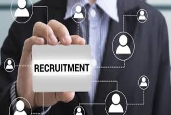 I will freelance recruiter is available