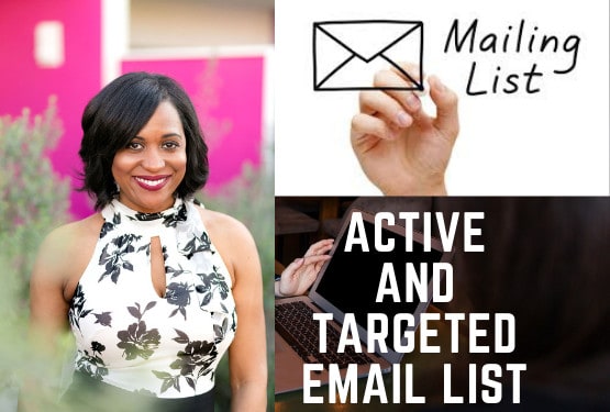 I will generate verified email list, niche targeted email marketing effective list