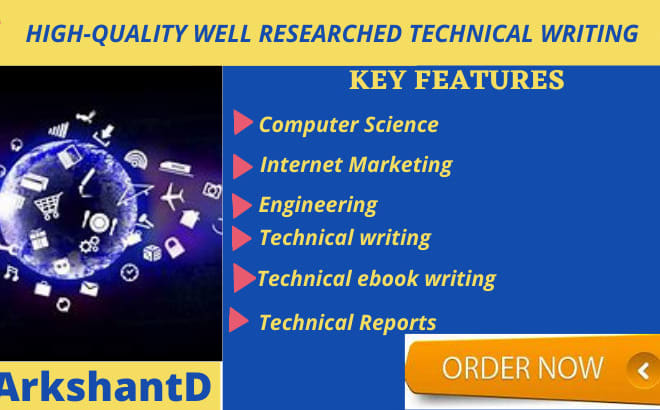 I will ghostwriting, technical writing, technical ebook writing, ebook writing, ebook