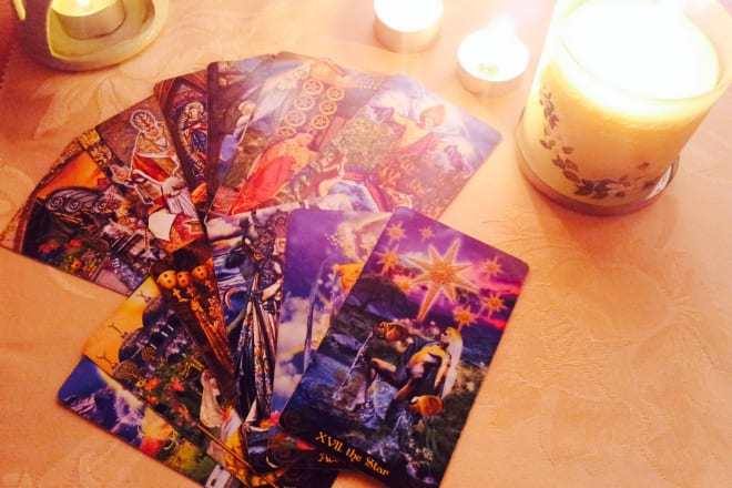 I will give 2 question psychic reading with tarot