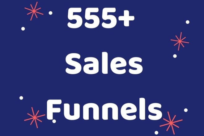 I will give 555 HQ, lead magnets, hot niches, complete dfy sales funnels