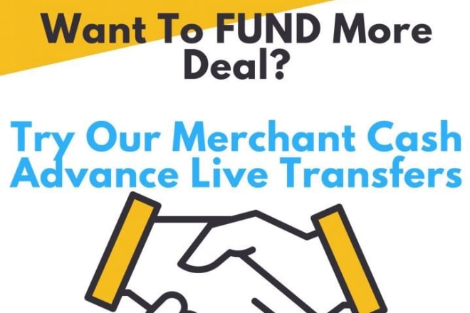 I will give you mca aged leads with bank statement