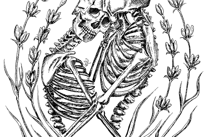 I will gothic and mystical illustrations