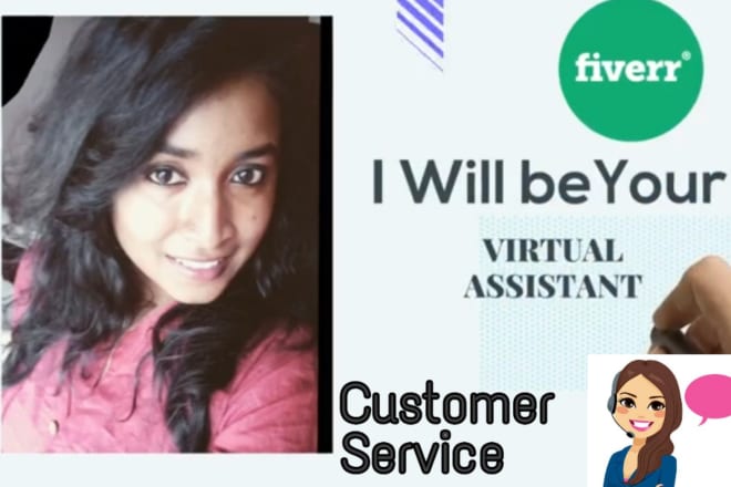 I will help in customer service,email and cold calling