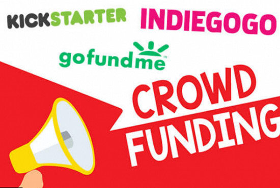 I will help promote crowdfunding campaign gofundme kickstarter indiegogo