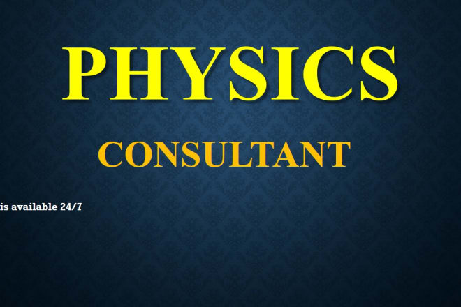 I will help you in physics
