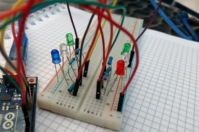 I will help you make projects using arduino family and raspberry pi microcontroller