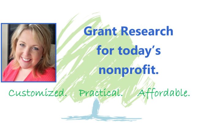 I will help you with grant funding for your organization