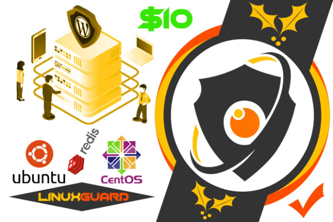 I will install managed wordpress on centos ubuntu linux server