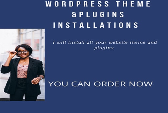 I will install your wordpress theme and plugins