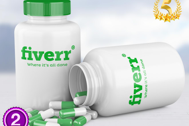 I will make 2d 3d mockup and label for your products and packaging
