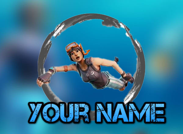 I will make a custom fortnite logo gfx for you