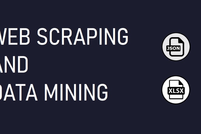 I will make a scraper, crawler to mine data from a website