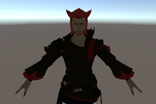 I will make a vrm model of your ffxiv character