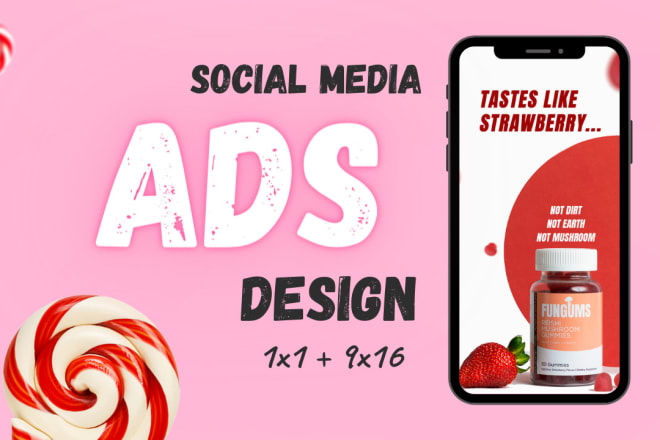 I will make ads design for instagram and facebook