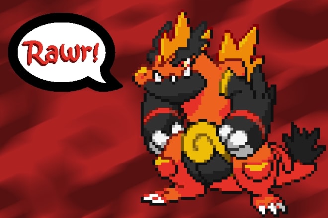 I will make custom Pokemon sprites for you