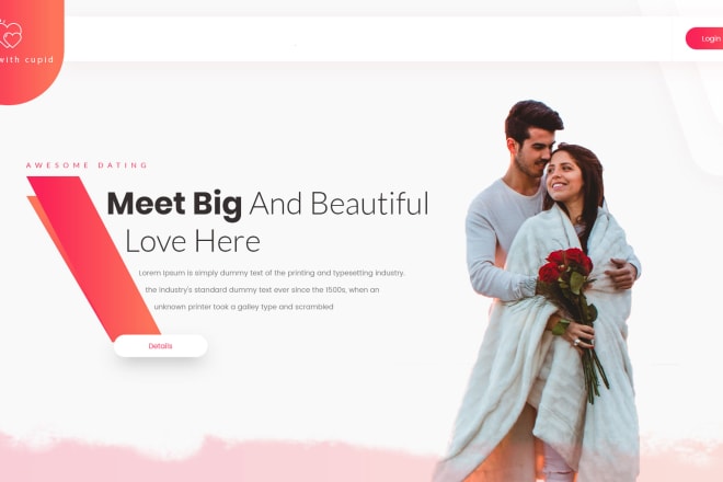 I will make dating website with video chat