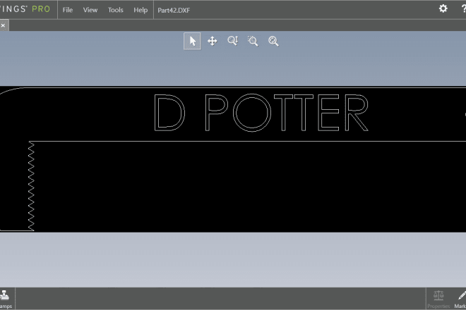 I will make dxf for waterjet, lasercut or cnc