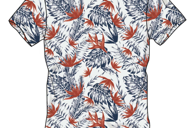 I will make graphic prints of t shirts cad all over print or placements
