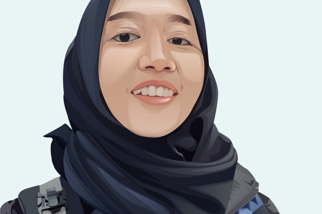 I will make vector art of your potrait photos