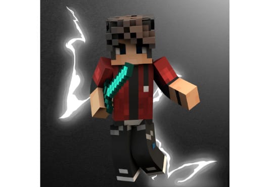 I will make you a minecraft profile picture with c4d and im pro at it