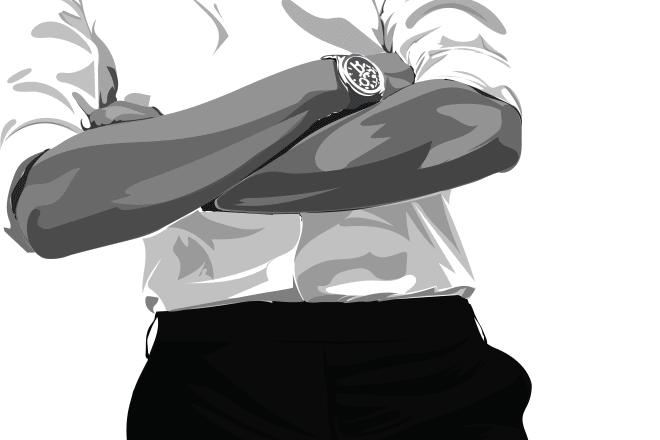 I will make you into a vector portrait