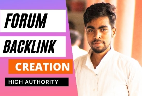 I will manual high quality forum posting backlinks creation