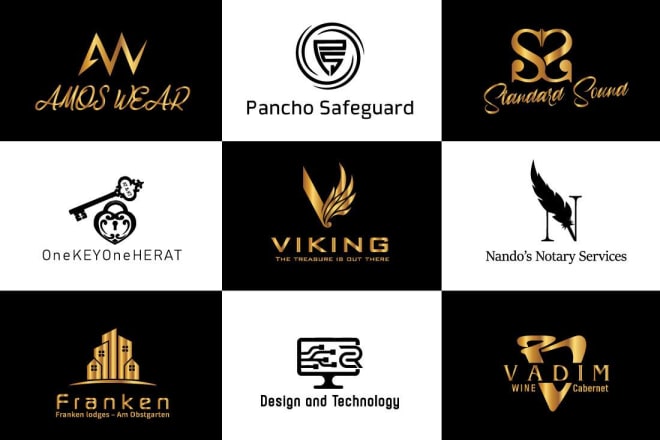 I will minimalist vintage luxury real estate business logo design