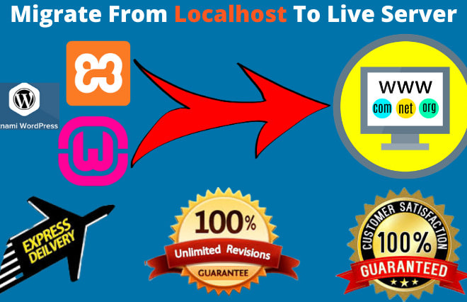 I will move wordpress site from localhost to live server