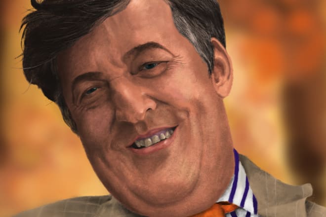 I will paint a portrait in oil painting style digitally