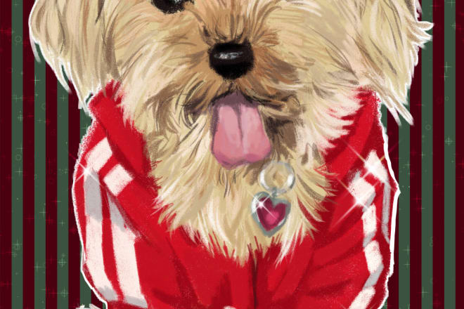 I will paint affordable pet portraits