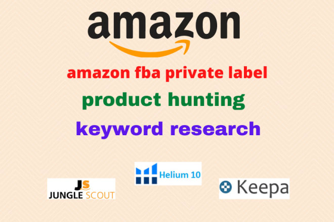 I will perform amazon fba product hunting research for pl modal