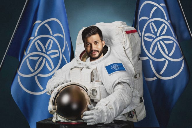 I will photoshop you like an astronaut