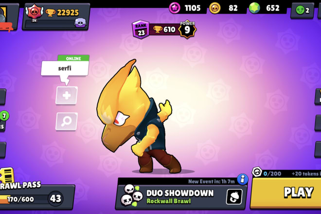 I will play brawl stars with you and help you push trophies