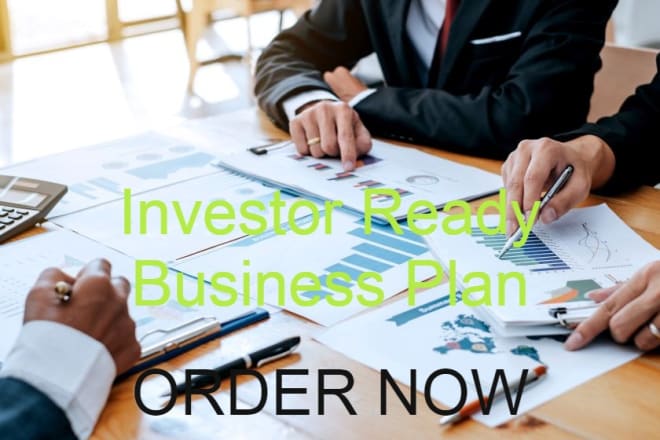 I will prepare complete business plan for investors, startups, business plan writer