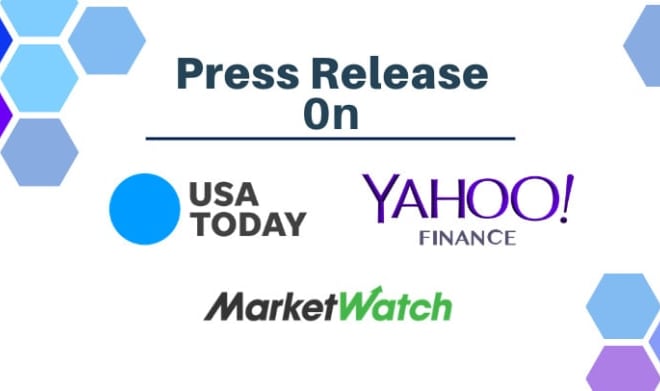 I will press releases on market watch, yahoo finance, USA today