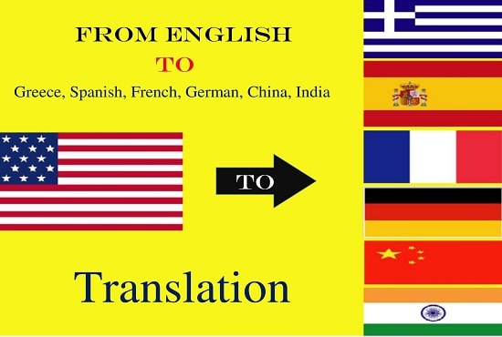 I will professional translator from english to spanish