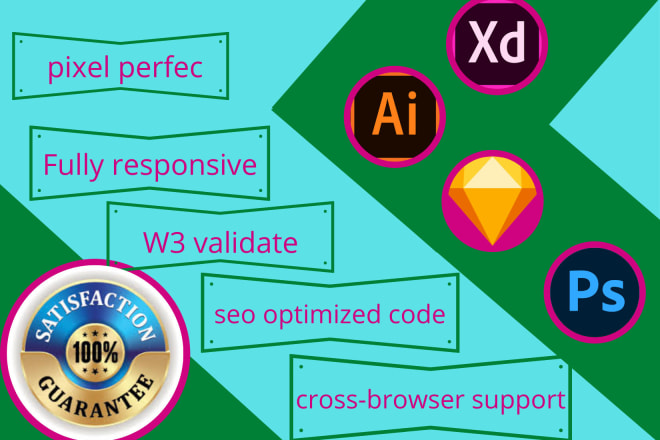 I will professionally convert your figma, adobe xd,psd to html actual conversation