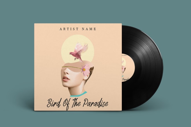 I will professionally design your album cover art or music artwork