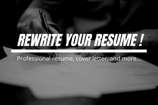 I will professionally edit your resume
