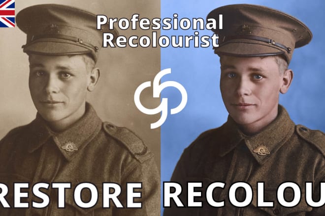 I will professionally recolour, restore, and repair your old photos