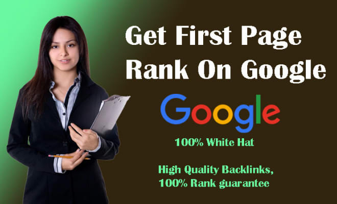 I will promote your website rank first page on google seo