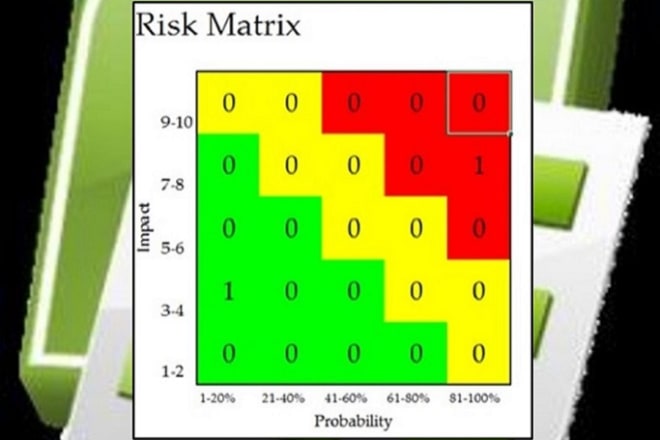 I will provide a project risk log in excel