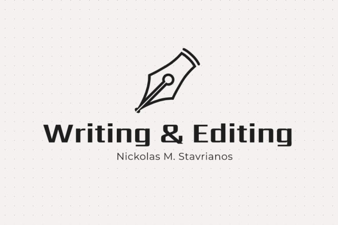 I will provide freelance writing and text editing services