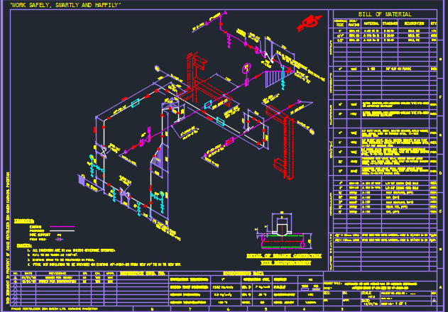 I will provide piping layout, pnid, pfd, isometric using autocad