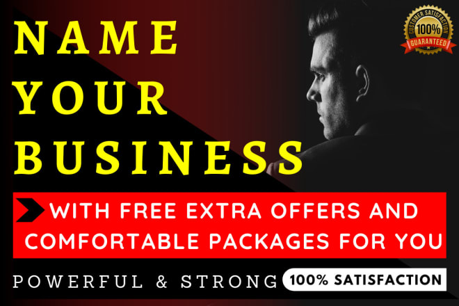 I will provide powerful brand name and slogan for your business