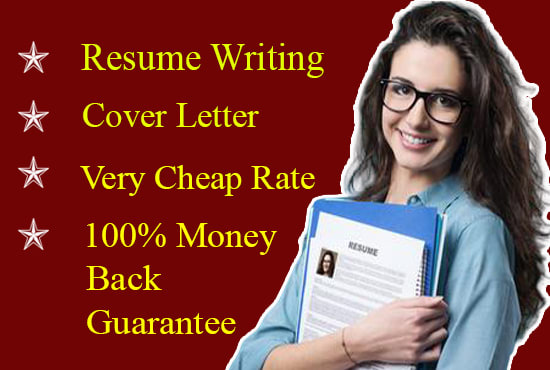 I will provide resume writing, cv writing, cover letter service
