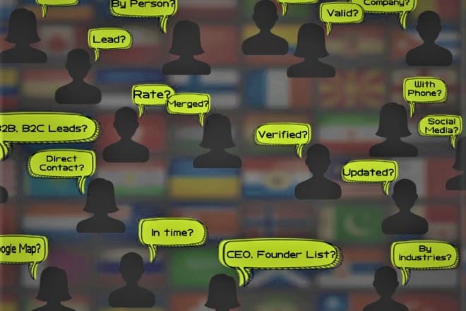 I will provide you b2b and targeted lead generation